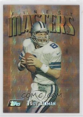 1997 Topps Finest - [Base] - Atomic Refractor #172 - Troy Aikman