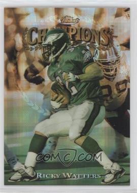 1997 Topps Finest - [Base] - Atomic Refractor #339 - Ricky Watters