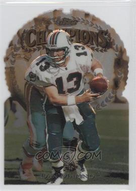 1997 Topps Finest - [Base] - Embossed #350 - Dan Marino