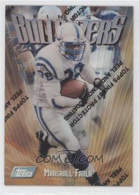 1997 Topps Finest - [Base] - Refractor #123 - Marshall Faulk