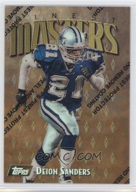 1997 Topps Finest - [Base] - Refractor #163 - Deion Sanders