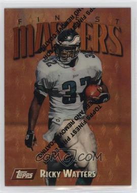 1997 Topps Finest - [Base] - Refractor #40 - Ricky Watters