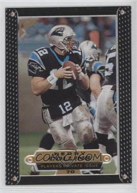 1997 Topps Gallery - [Base] - Players Private Issue #70 - Kerry Collins /250