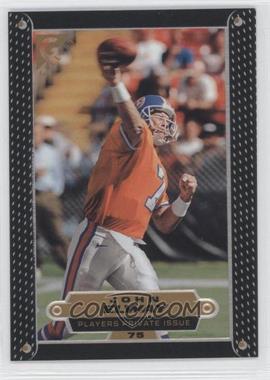 1997 Topps Gallery - [Base] - Players Private Issue #75 - John Elway /250