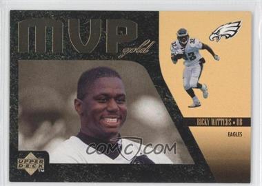 1997 Upper Deck - MVP Gold #MP10 - Ricky Watters /100