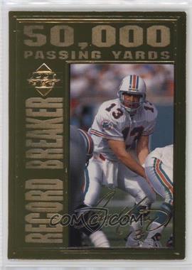 1997 Upper Deck 22K Gold Commemoratives - [Base] #_NoN - Dan Marino /5000