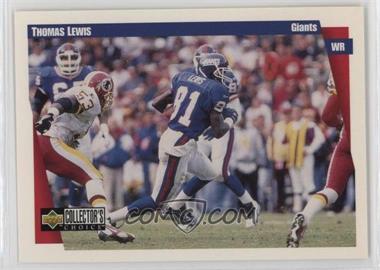 1997 Upper Deck Collector's Choice - [Base] #191 - Thomas Lewis