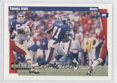 1997 Upper Deck Collector's Choice - [Base] #191 - Thomas Lewis