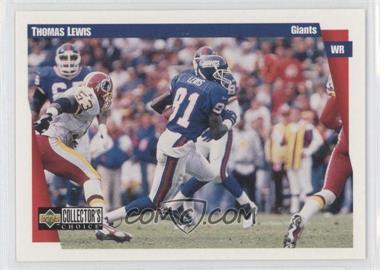 1997 Upper Deck Collector's Choice - [Base] #191 - Thomas Lewis