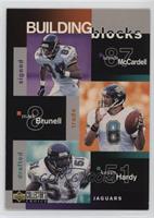 Keenan McCardell, Mark Brunell, Kevin Hardy, Renaldo Wynn, Natrone Means [EX&nb…