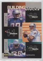 Terry Glenn, Drew Bledsoe, Curtis Martin, Willie McGinest, Ben Coates