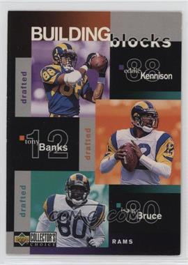 1997 Upper Deck Collector's Choice - [Base] #379 - Eddie Kennison, Tony Banks, Isaac Bruce, Orlando Pace, Lawrence Phillips [EX to NM]