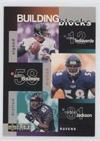 Vinny Testaverde, Peter Boulware, Michael Jackson, Bam Morris, Derrick Alexander