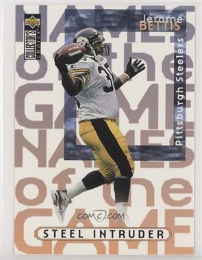 1997 Upper Deck Collector's Choice - Names of the Game Jumbos #4 - Jerome Bettis