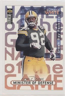 1997 Upper Deck Collector's Choice - Names of the Game Jumbos #9 - Reggie White