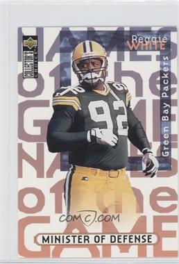 1997 Upper Deck Collector's Choice - Names of the Game Jumbos #9 - Reggie White