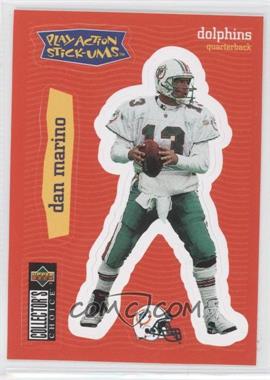 1997 Upper Deck Collector's Choice - Play Action Stick-Ums #S23 - Dan Marino