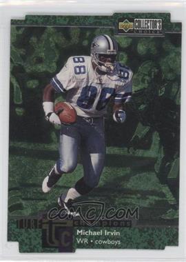 1997 Upper Deck Collector's Choice - Turf Champions #TC63 - Michael Irvin