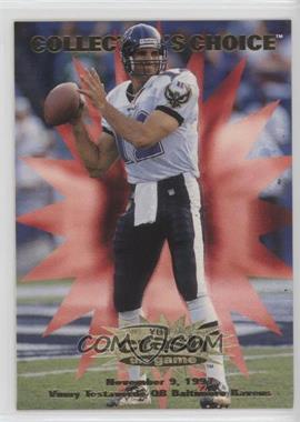 1997 Upper Deck Collector's Choice - You Crash the Game #C9.3 - Vinny Testaverde (November 9)