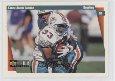 1997 Upper Deck Collector's Choice Team Sets - Miami Dolphins #MI 1 - Karim Abdul-Jabbar