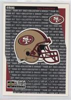 Checklist - San Francisco 49ers