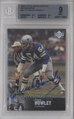 1997 Upper Deck NFL Legends - Autographs #AL-117 - Chuck Howley [BGS 9 MINT]