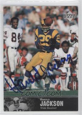 1997 Upper Deck NFL Legends - Autographs #AL-118 - Harold Jackson