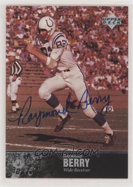 1997 Upper Deck NFL Legends - Autographs #AL-23 - Raymond Berry