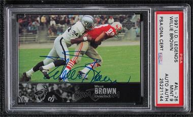 1997 Upper Deck NFL Legends - Autographs #AL-26 - Willie Brown [PSA 9 MINT]