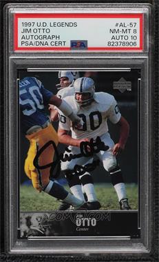 1997 Upper Deck NFL Legends - Autographs #AL-57 - Jim Otto [PSA 8 NM‑MT]