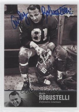 1997 Upper Deck NFL Legends - Autographs #AL-60 - Andy Robustelli