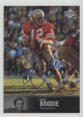 1997 Upper Deck NFL Legends - Autographs #AL-81 - John Brodie