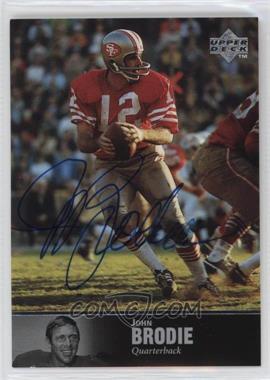 1997 Upper Deck NFL Legends - Autographs #AL-81 - John Brodie