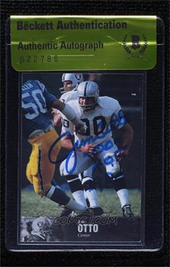 1997 Upper Deck NFL Legends - [Base] #57 - Jim Otto [BAS Authentic]