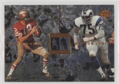 1997 Upper Deck NFL Legends - Marquee Matchups #MM13 - Deacon Jones, John Brodie