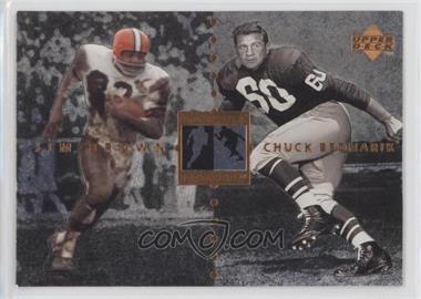 1997 Upper Deck NFL Legends - Marquee Matchups #MM15 - Chuck Bednarik, Jim Brown