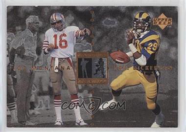 1997 Upper Deck NFL Legends - Marquee Matchups #MM18 - Joe Montana, Eric Dickerson