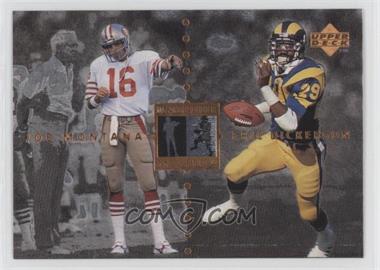 1997 Upper Deck NFL Legends - Marquee Matchups #MM18 - Joe Montana, Eric Dickerson