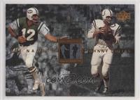 Johnny Unitas, Joe Namath