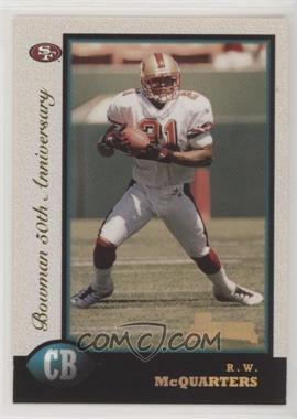 1998 Bowman - [Base] - Golden Anniversary #192 - R.W. McQuarters /50