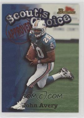 1998 Bowman - Scout's Choice #SC2 - John Avery