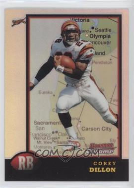 1998 Bowman Chrome - [Base] - Interstate Refractor #62 - Corey Dillon