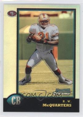 1998 Bowman Chrome - [Base] - Refractors #192 - R.W. McQuarters