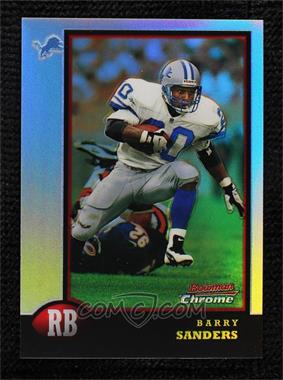 1998 Bowman Chrome - Preview - Refractor #BCP8 - Barry Sanders [COMC RCR Near Mint‑Mint]