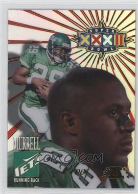 1998 Collector's Edge Advantage - [Base] - Super Bowl XXXII Blank Back Proof #117 - Adrian Murrell