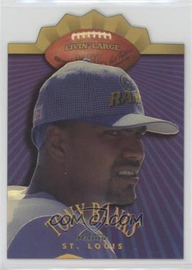 1998 Collector's Edge Advantage - Livin' Large - Holofoil #18 - Tony Banks