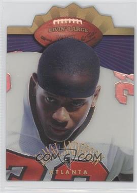 1998 Collector's Edge Advantage - Livin' Large - Holofoil #2 - Jamal Anderson