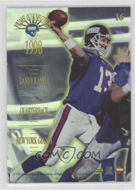 1998 Collector's Edge Advantage - Prime Connection #16 - Danny Kanell, Ike Hilliard