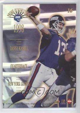 1998 Collector's Edge Advantage - Prime Connection #16 - Danny Kanell, Ike Hilliard