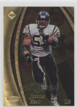 1998 Collector's Edge Masters - [Base] - Gold Missing Serial Number #143 - Junior Seau